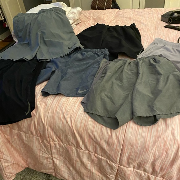 5 pair of Nike Shorts size medium all in good condition Dri Fit. Bundle - Picture 2 of 5
